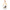 White 'dogue' large tote bag with yellow handles carried by hand, dog posing over gold DOGUE lettering, cozy bluesky